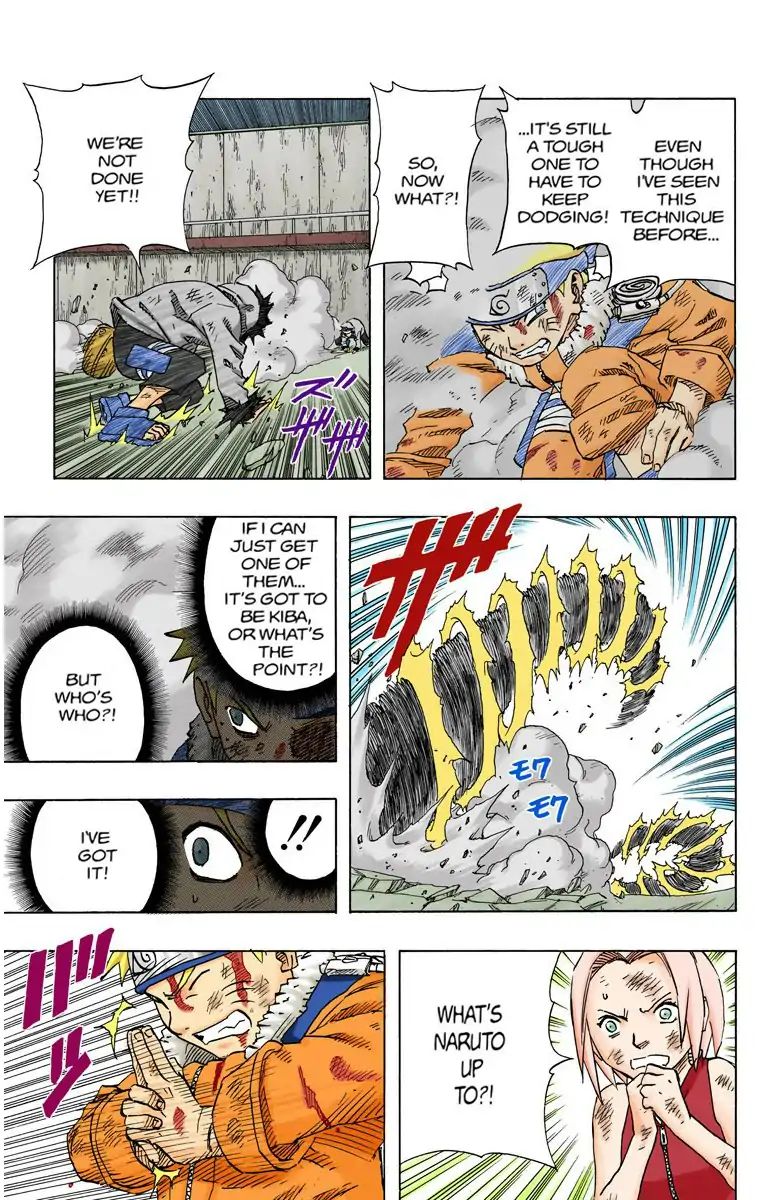 Naruto - Full Color - Vol.9 Chapter 76: Kiba Turns The Tables!! And So Does Naruto?!