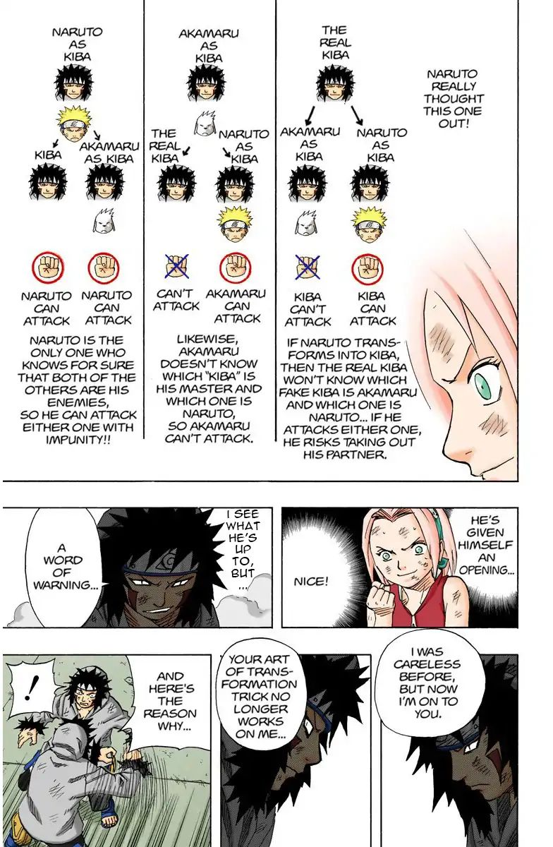 Naruto - Full Color - Vol.9 Chapter 76: Kiba Turns The Tables!! And So Does Naruto?!