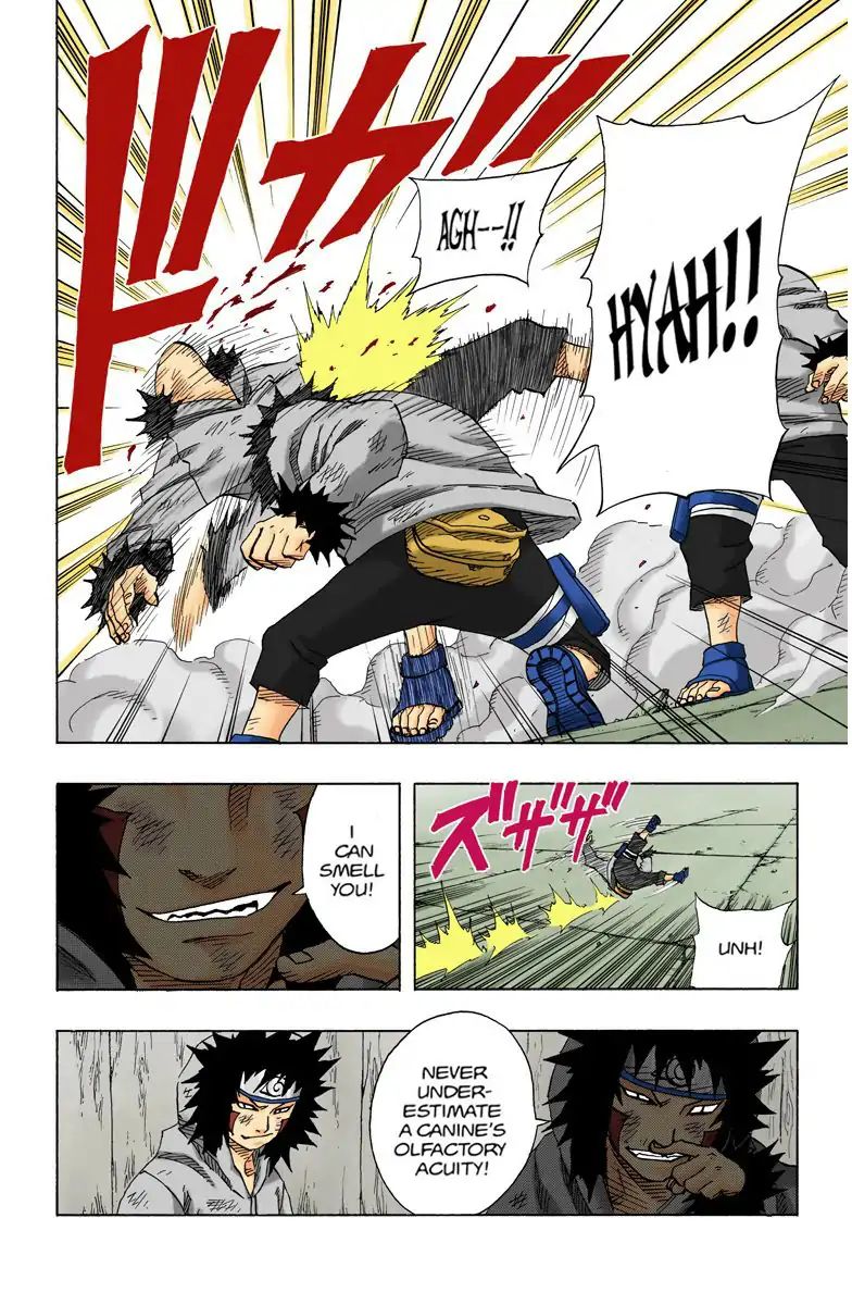 Naruto - Full Color - Vol.9 Chapter 76: Kiba Turns The Tables!! And So Does Naruto?!