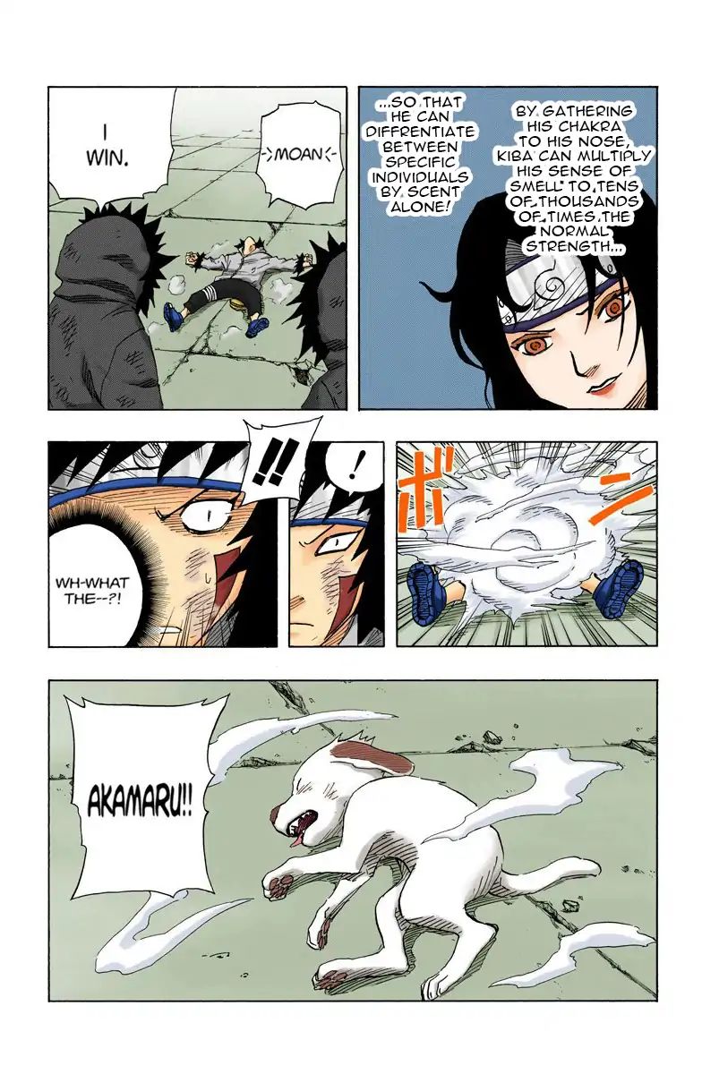 Naruto - Full Color - Vol.9 Chapter 76: Kiba Turns The Tables!! And So Does Naruto?!