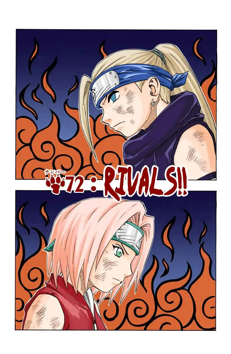 Naruto - Full Color - Vol.8 Chapter 72: Rivals