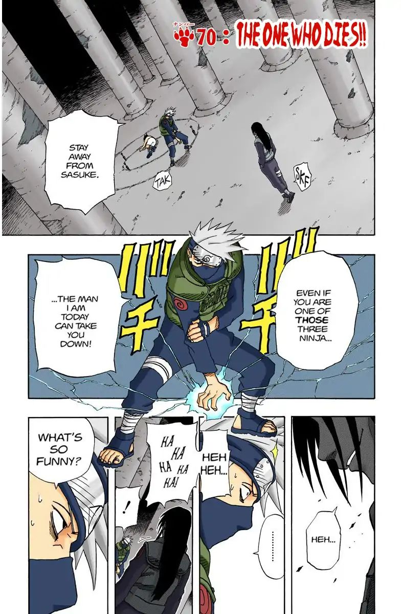 Naruto - Full Color - Vol.8 Chapter 70: The One Who Dies