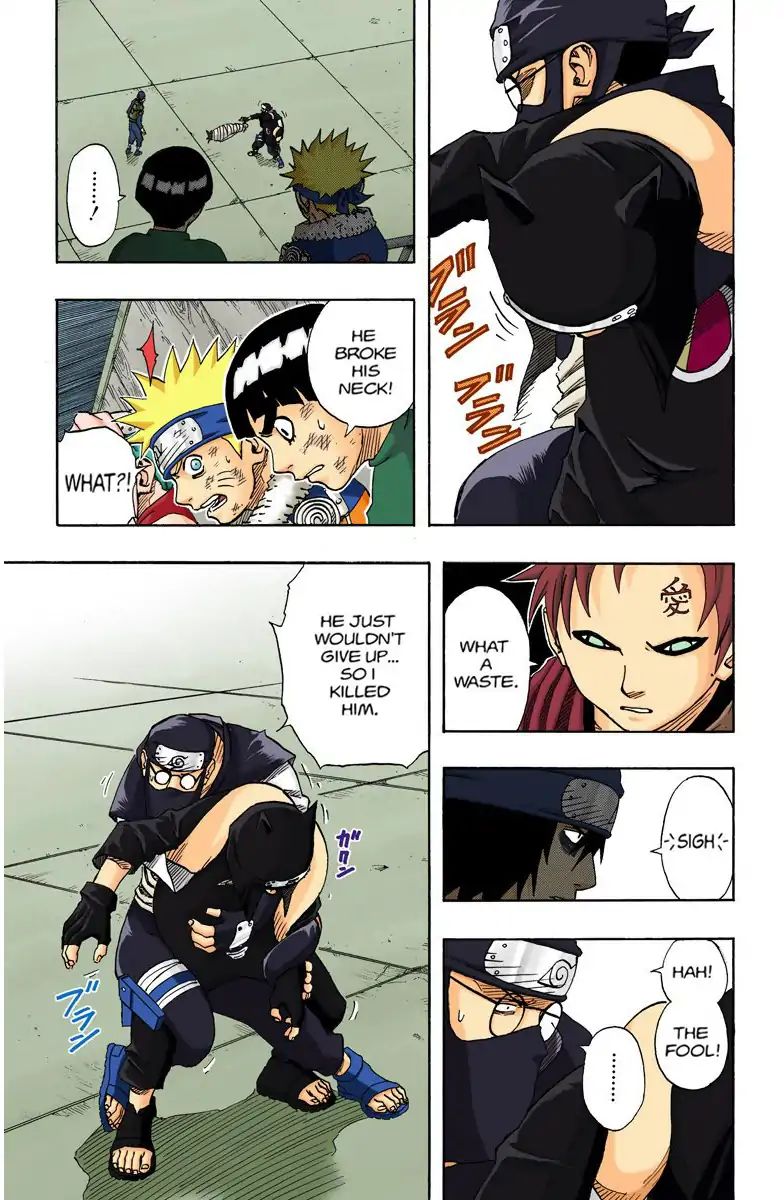 Naruto - Full Color - Vol.8 Chapter 70: The One Who Dies