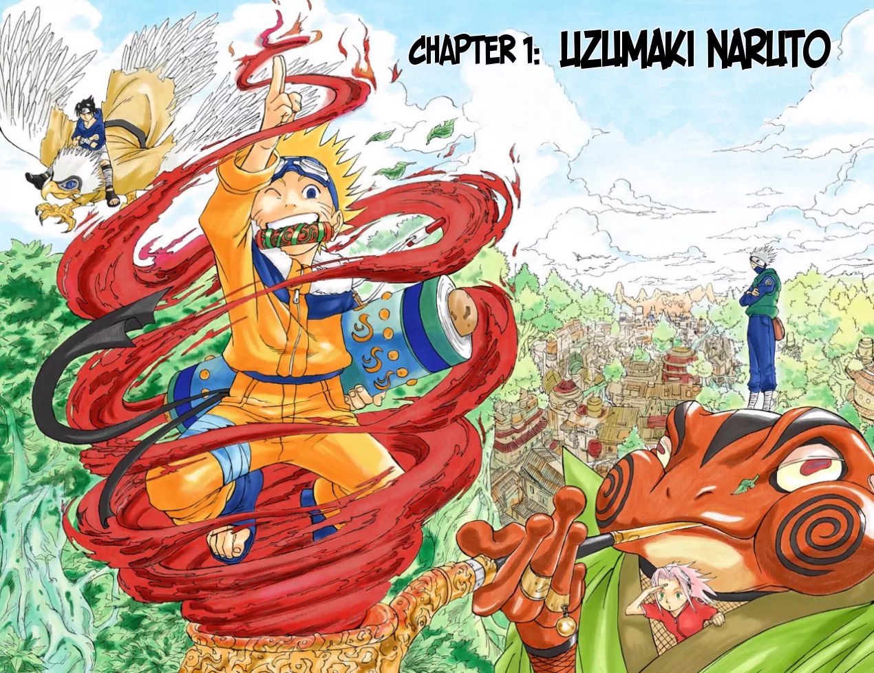 Naruto - Full Color - Vol.1 Chapter 1: Uzumaki Naruto