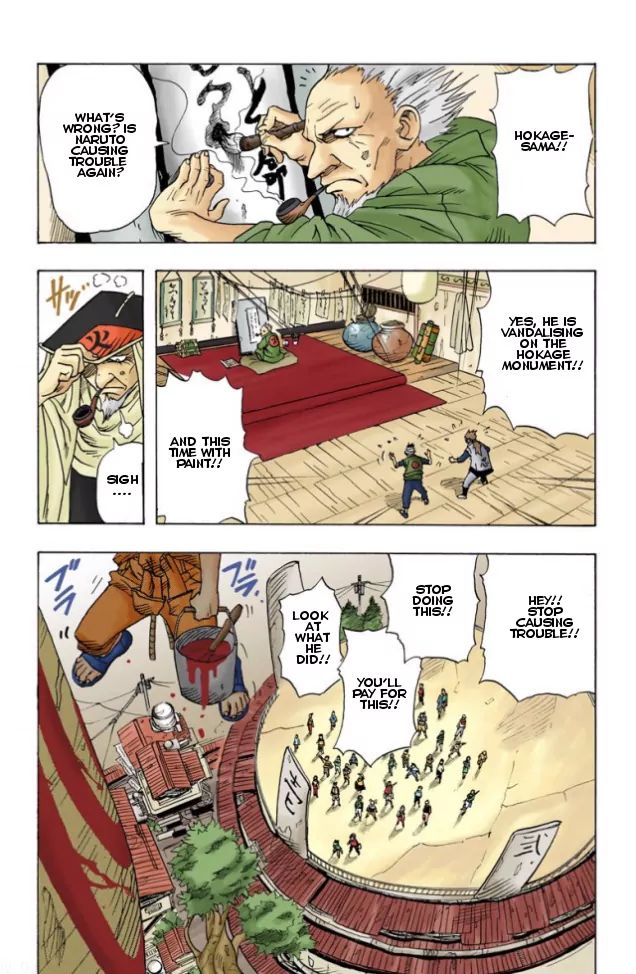 Naruto - Full Color - Vol.1 Chapter 1: Uzumaki Naruto