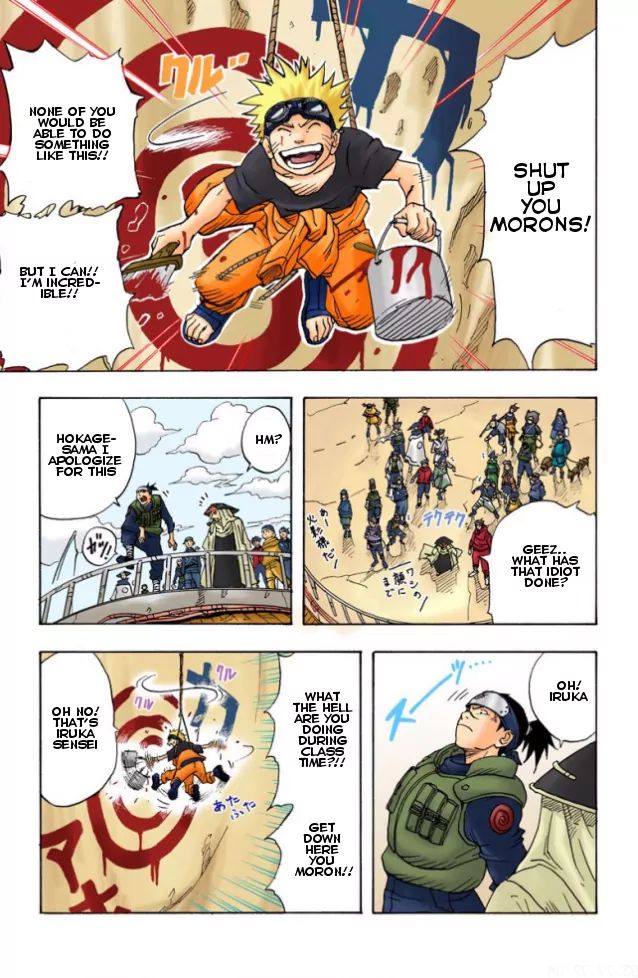 Naruto - Full Color - Vol.1 Chapter 1: Uzumaki Naruto