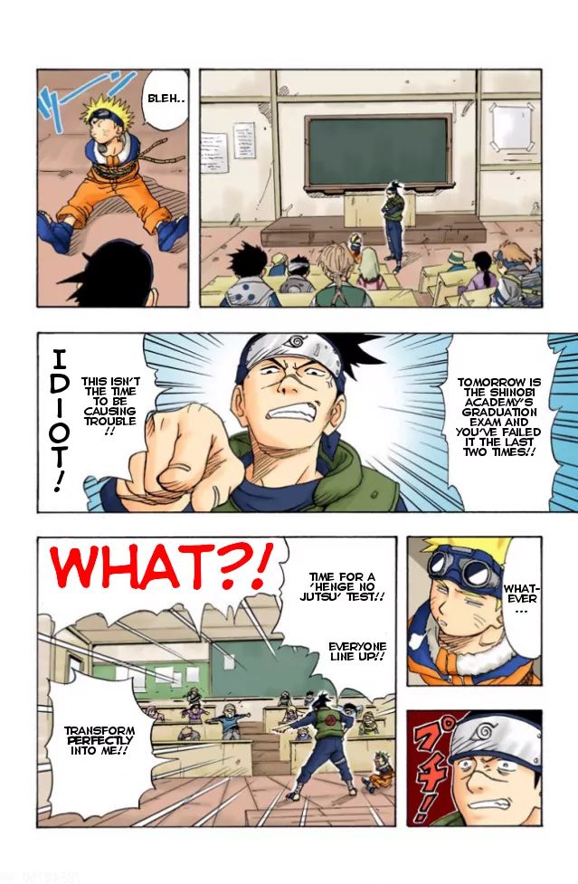 Naruto - Full Color - Vol.1 Chapter 1: Uzumaki Naruto