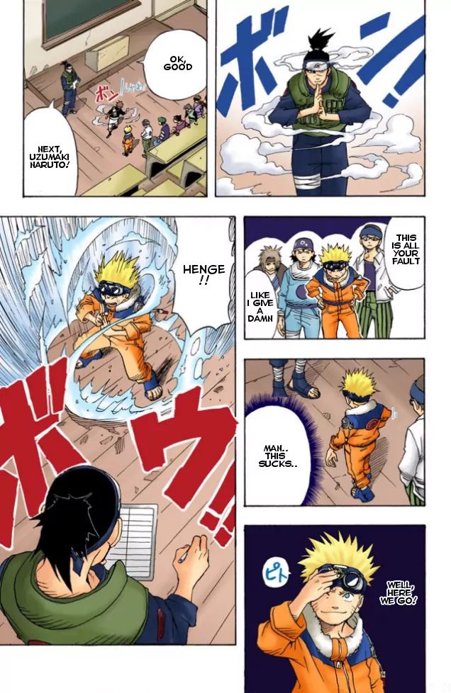 Naruto - Full Color - Vol.1 Chapter 1: Uzumaki Naruto