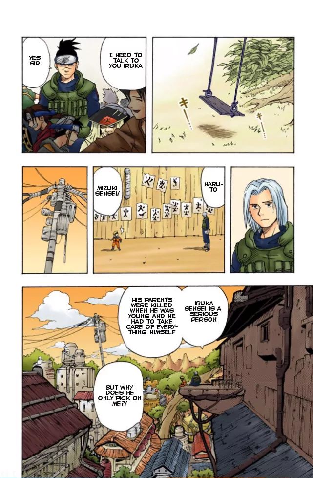 Naruto - Full Color - Vol.1 Chapter 1: Uzumaki Naruto