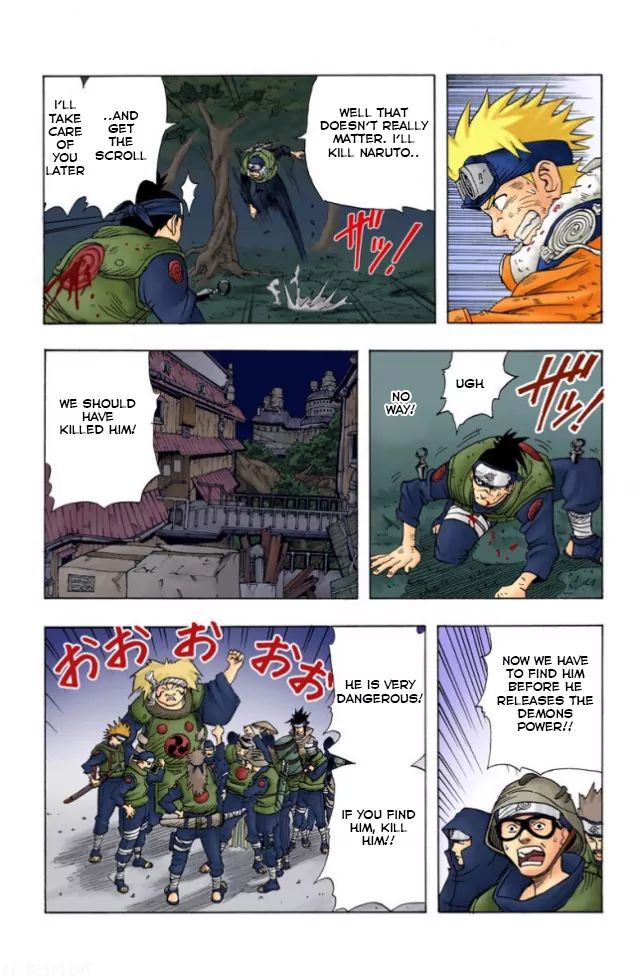 Naruto - Full Color - Vol.1 Chapter 1: Uzumaki Naruto