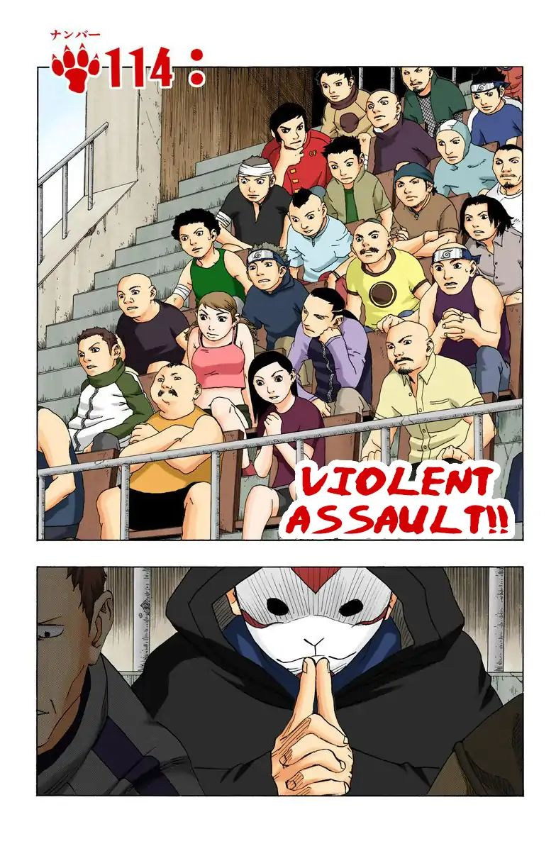 Naruto - Full Color - Vol.13 Chapter 114: Violent Assault!!