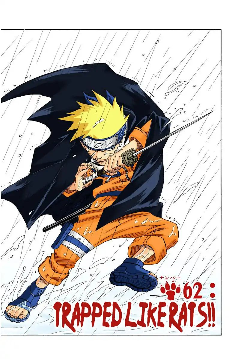 Naruto - Full Color - Vol.7 Chapter 62: Trapped Like Rats