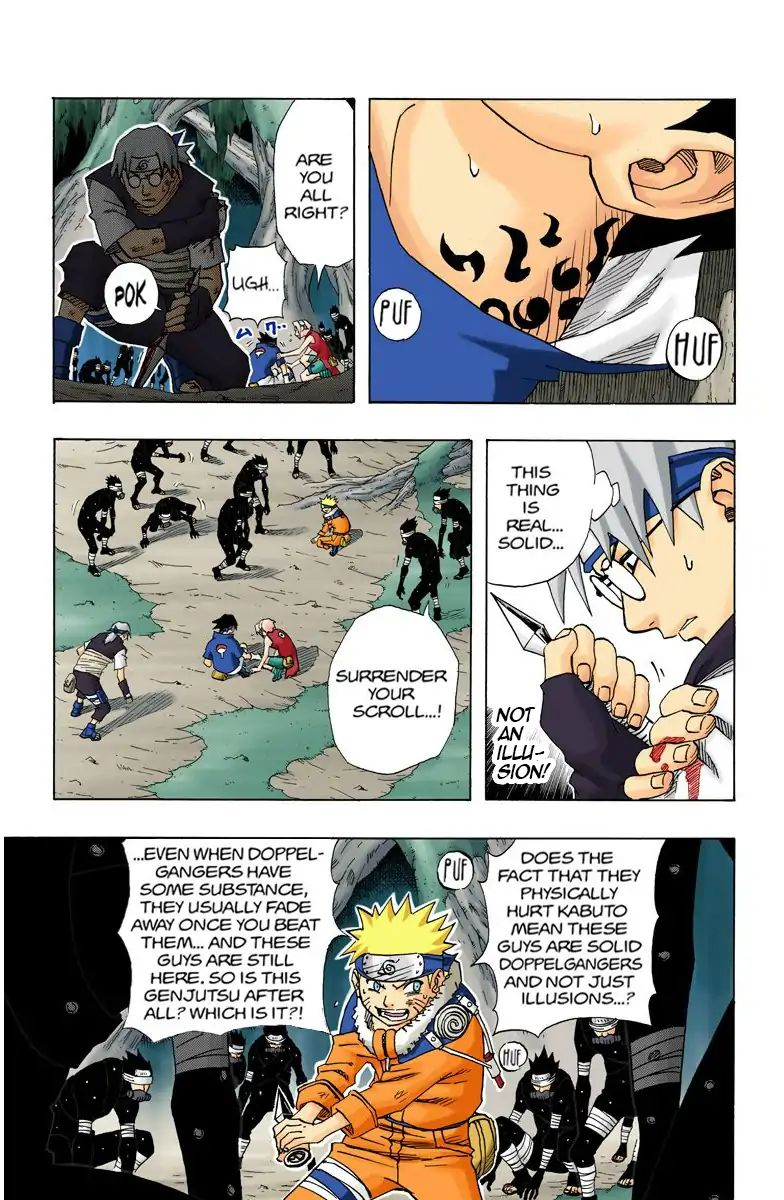 Naruto - Full Color - Vol.7 Chapter 62: Trapped Like Rats