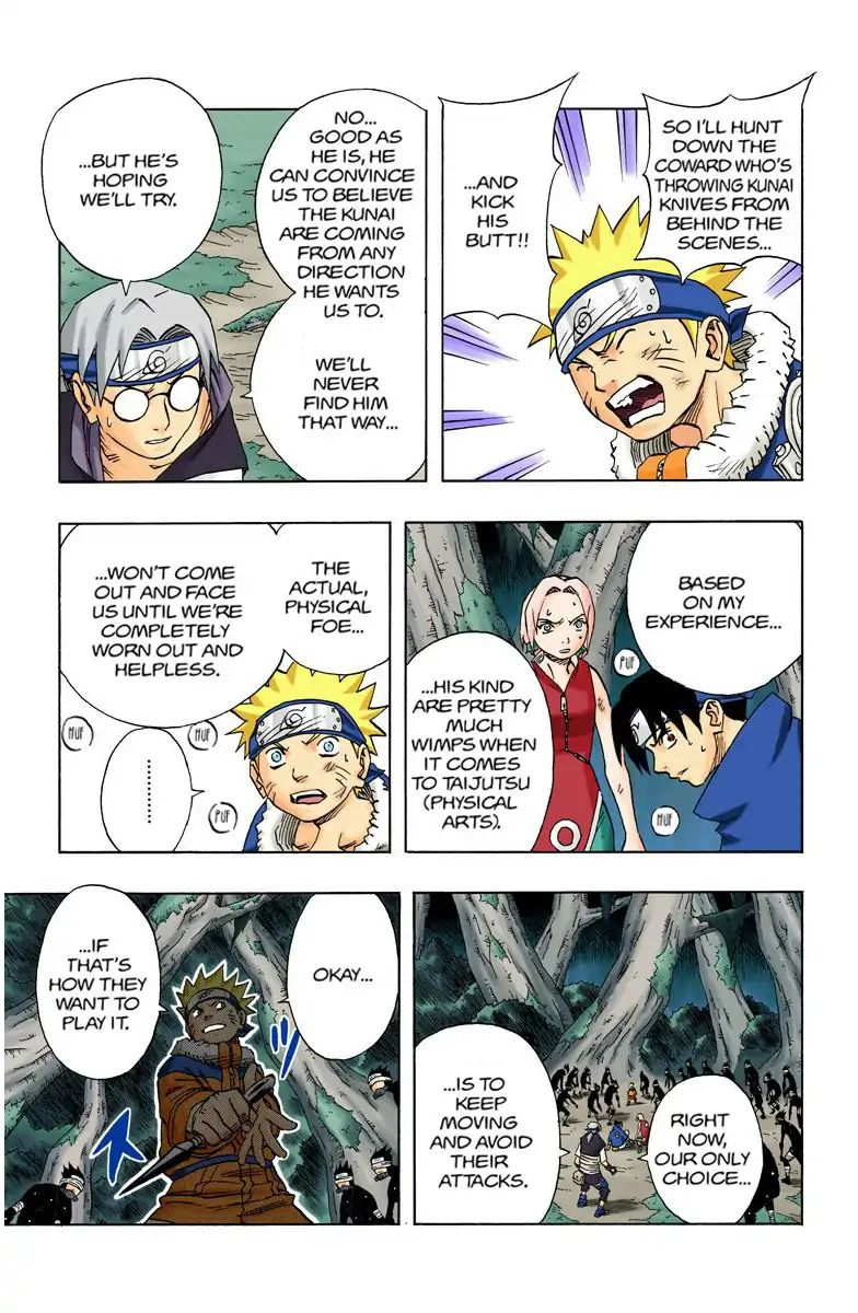 Naruto - Full Color - Vol.7 Chapter 62: Trapped Like Rats