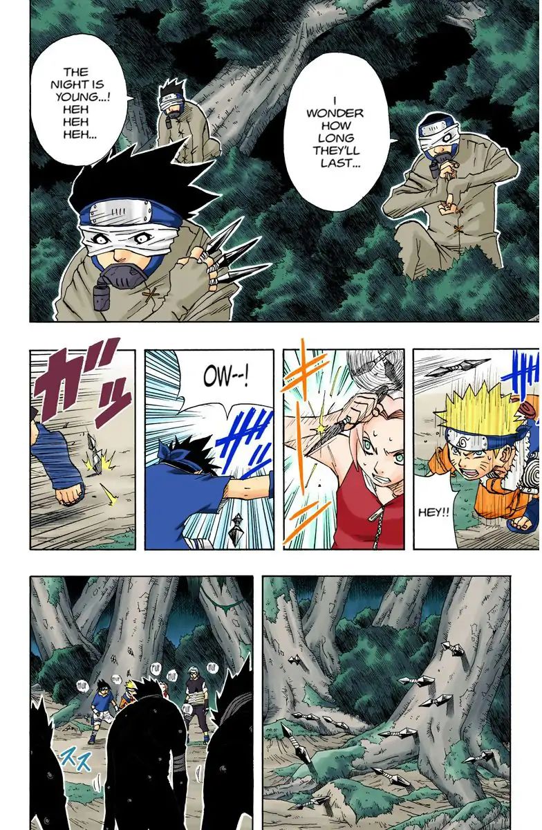 Naruto - Full Color - Vol.7 Chapter 62: Trapped Like Rats