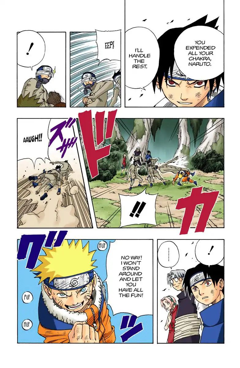 Naruto - Full Color - Vol.7 Chapter 62: Trapped Like Rats