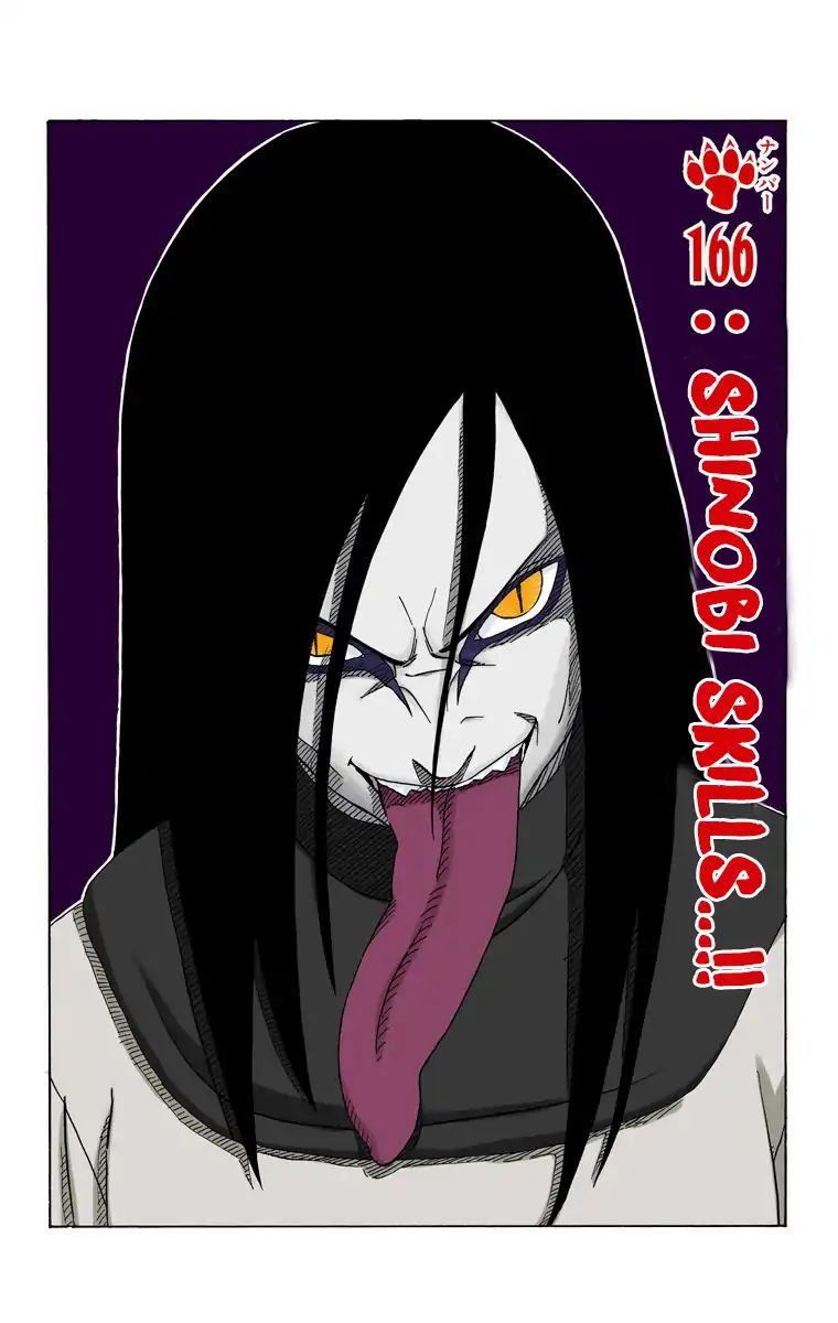 Naruto - Full Color - Vol.19 Chapter 166: Shinobi Skills...!!