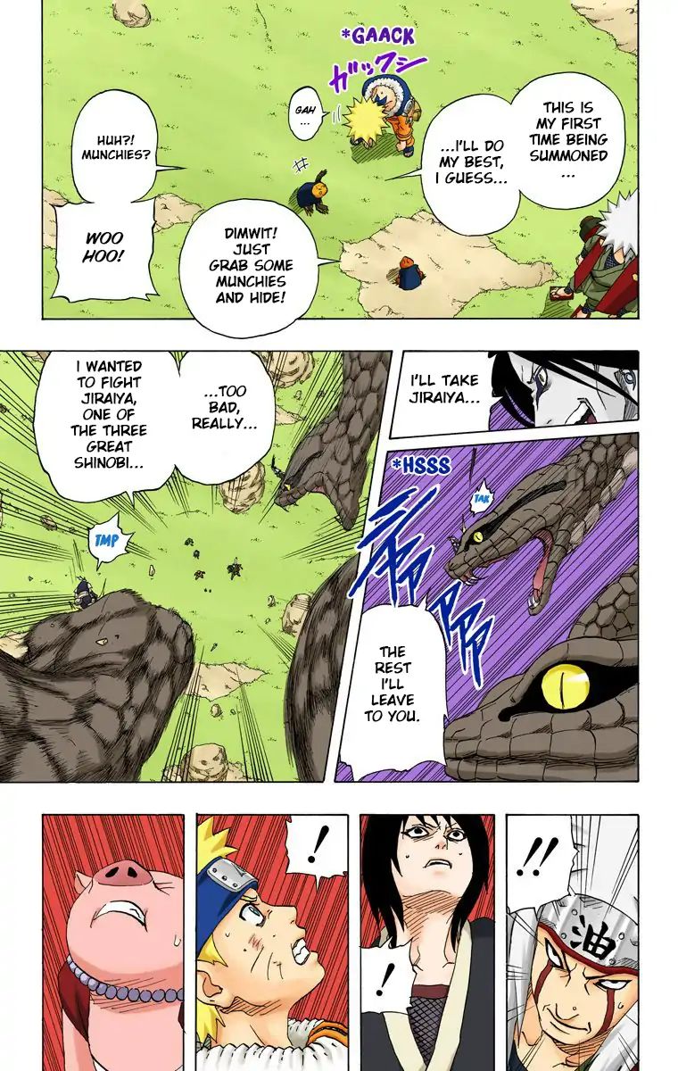 Naruto - Full Color - Vol.19 Chapter 166: Shinobi Skills...!!