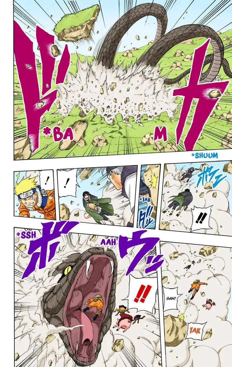 Naruto - Full Color - Vol.19 Chapter 166: Shinobi Skills...!!