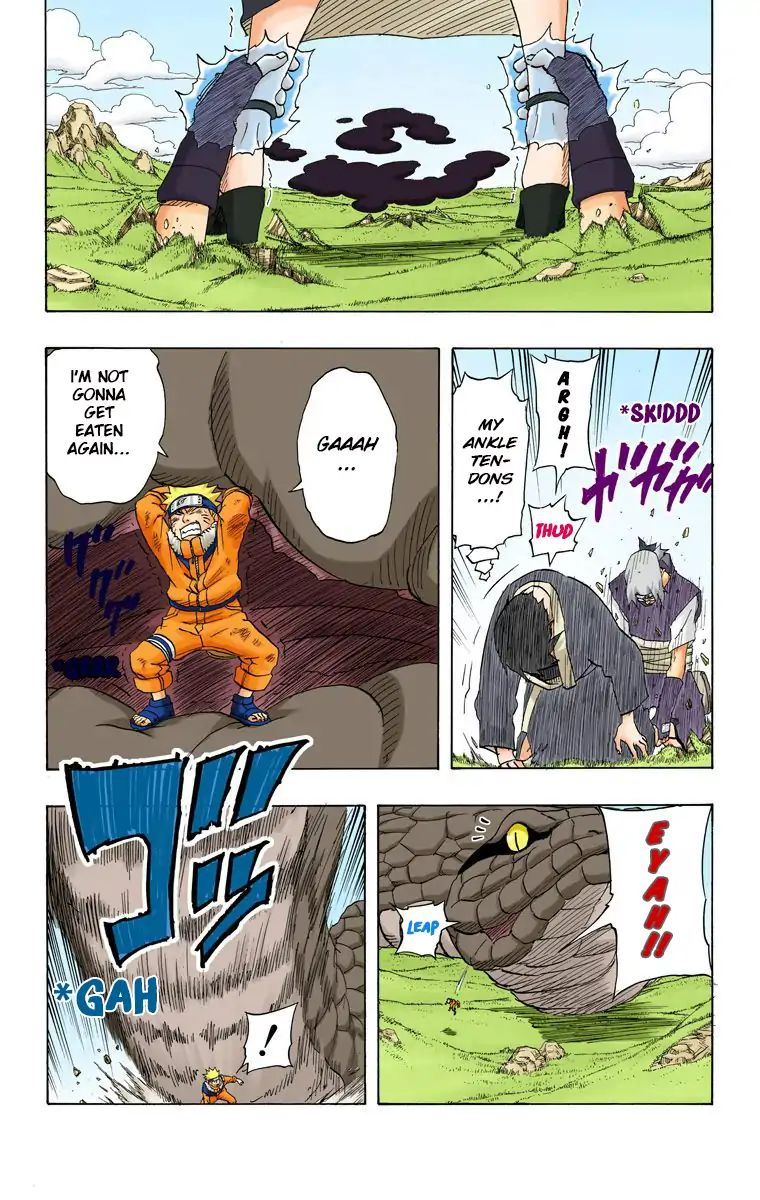 Naruto - Full Color - Vol.19 Chapter 166: Shinobi Skills...!!