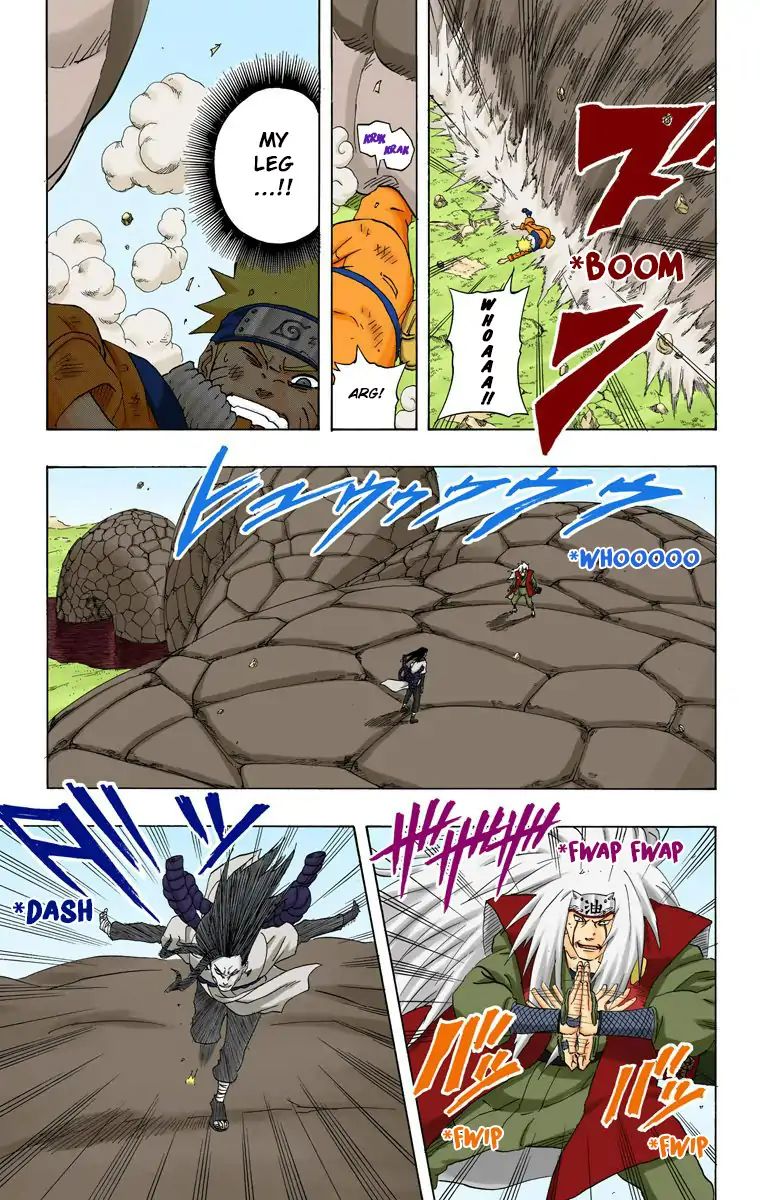 Naruto - Full Color - Vol.19 Chapter 166: Shinobi Skills...!!