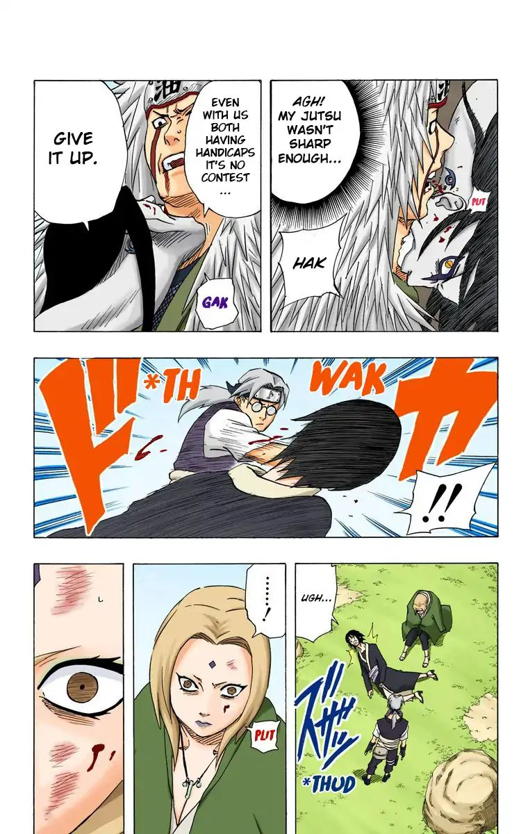 Naruto - Full Color - Vol.19 Chapter 166: Shinobi Skills...!!