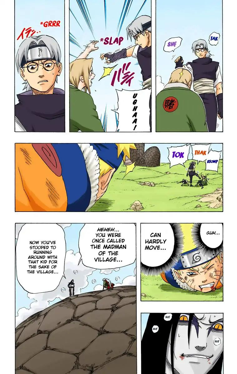 Naruto - Full Color - Vol.19 Chapter 166: Shinobi Skills...!!