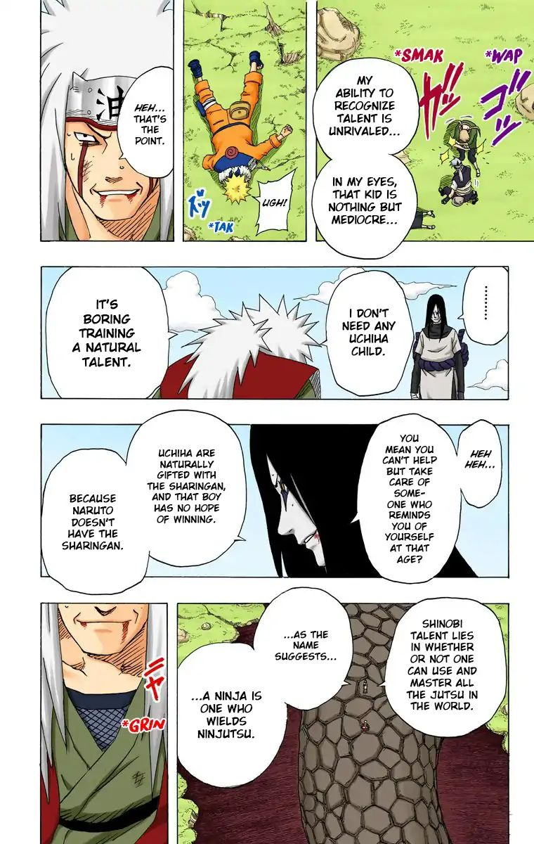 Naruto - Full Color - Vol.19 Chapter 166: Shinobi Skills...!!