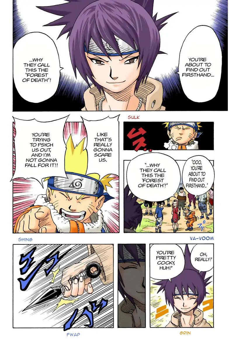 Naruto - Full Color - Vol.5 Chapter 45: The Second Exam