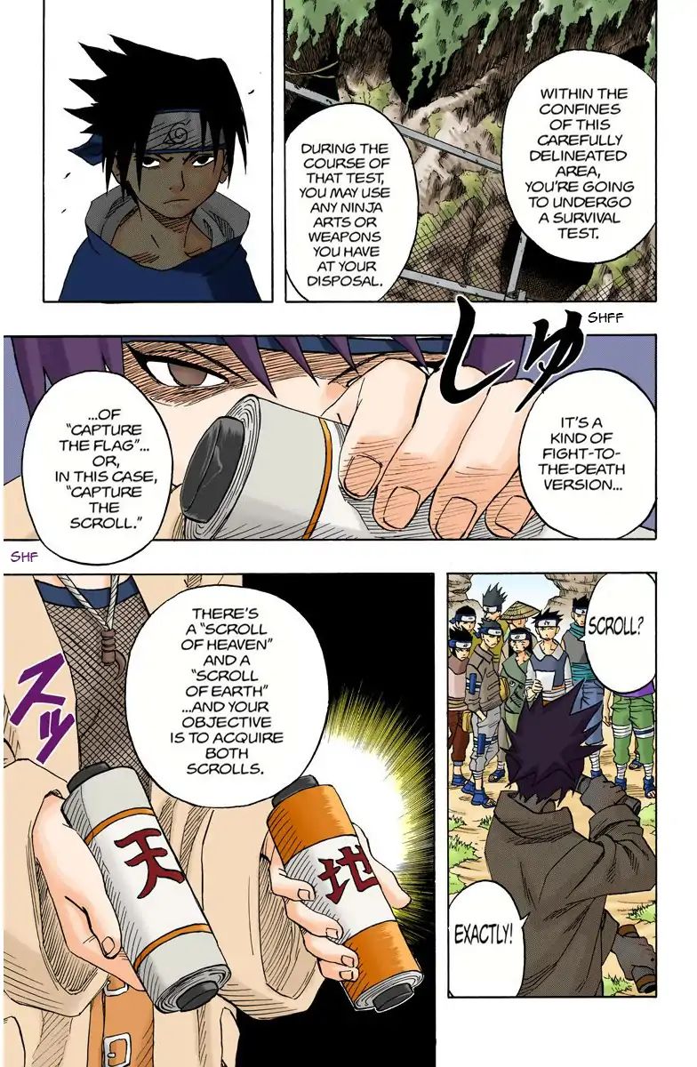 Naruto - Full Color - Vol.5 Chapter 45: The Second Exam