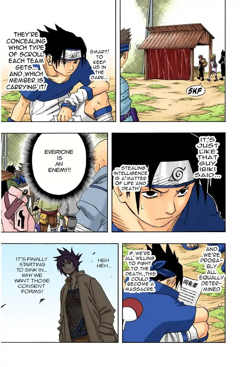 Naruto - Full Color - Vol.5 Chapter 45: The Second Exam