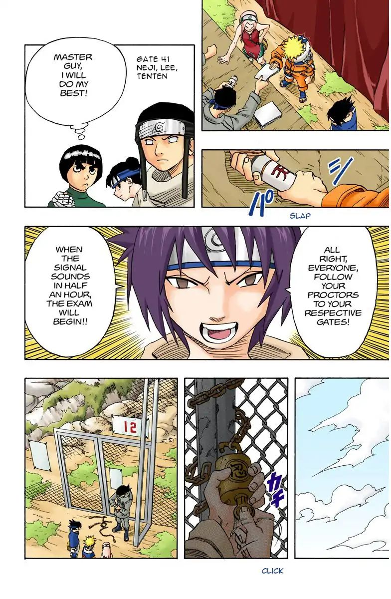 Naruto - Full Color - Vol.5 Chapter 45: The Second Exam