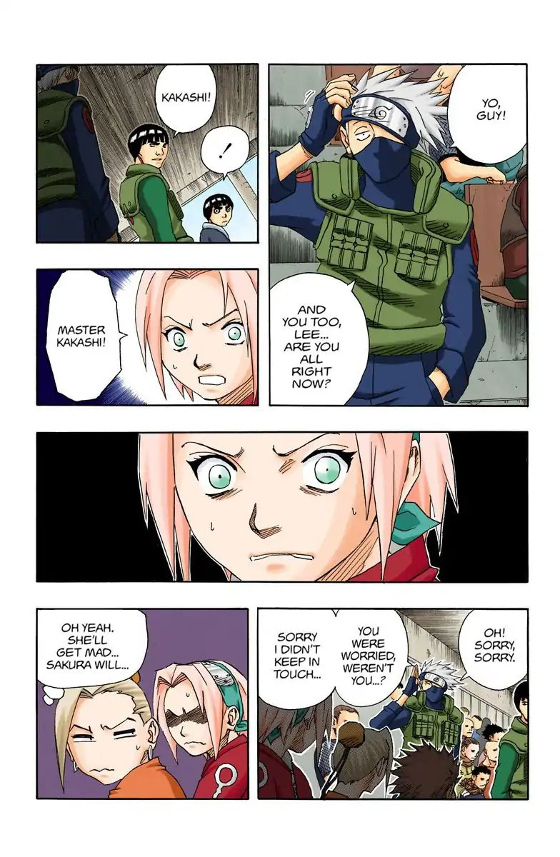 Naruto - Full Color - Vol.13 Chapter 111: Sasuke Vs. Gaara!!