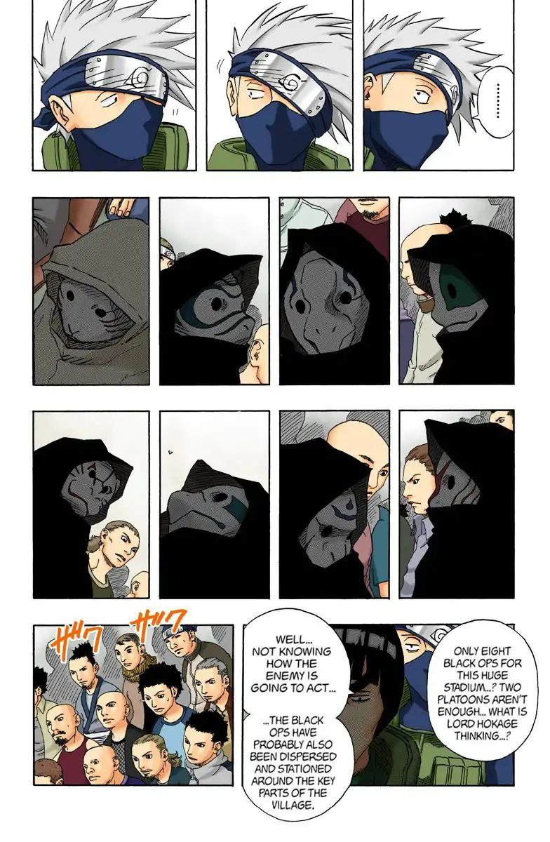 Naruto - Full Color - Vol.13 Chapter 111: Sasuke Vs. Gaara!!