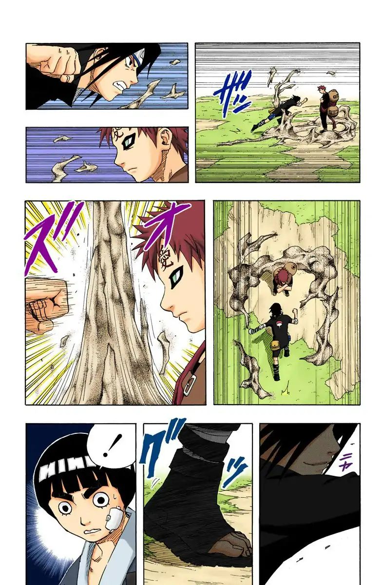 Naruto - Full Color - Vol.13 Chapter 111: Sasuke Vs. Gaara!!