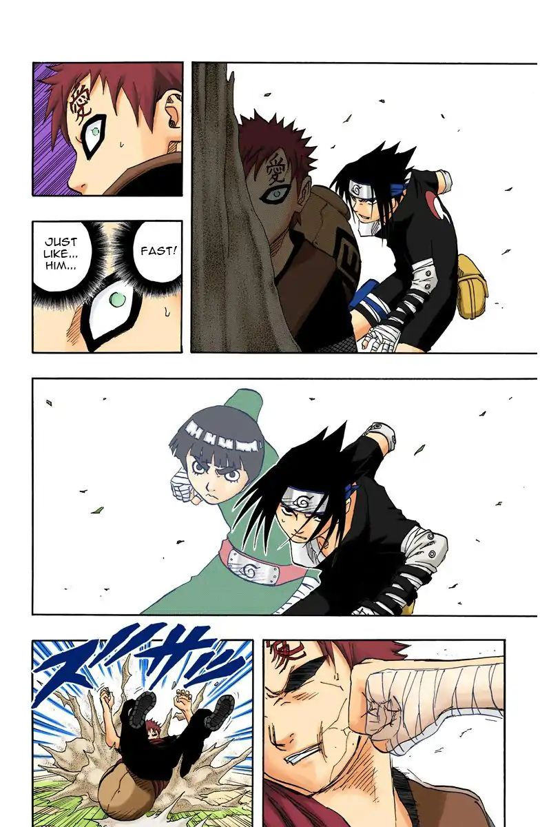 Naruto - Full Color - Vol.13 Chapter 111: Sasuke Vs. Gaara!!