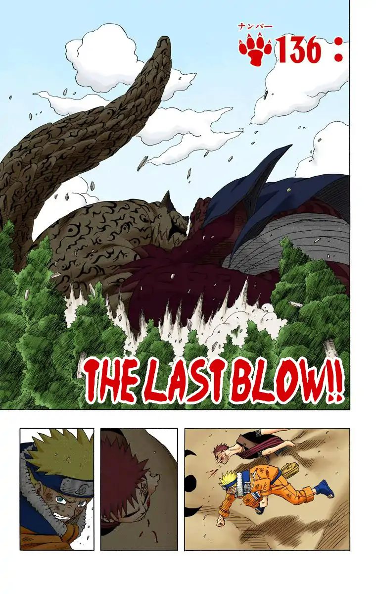 Naruto - Full Color - Vol.16 Chapter 136: The Last Blow!!