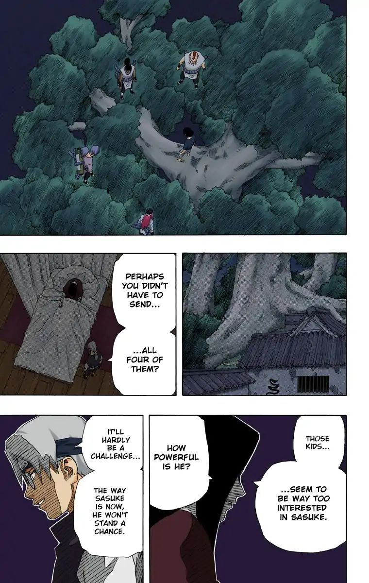 Naruto - Full Color - Vol.20 Chapter 177: The Sound Ninja Four