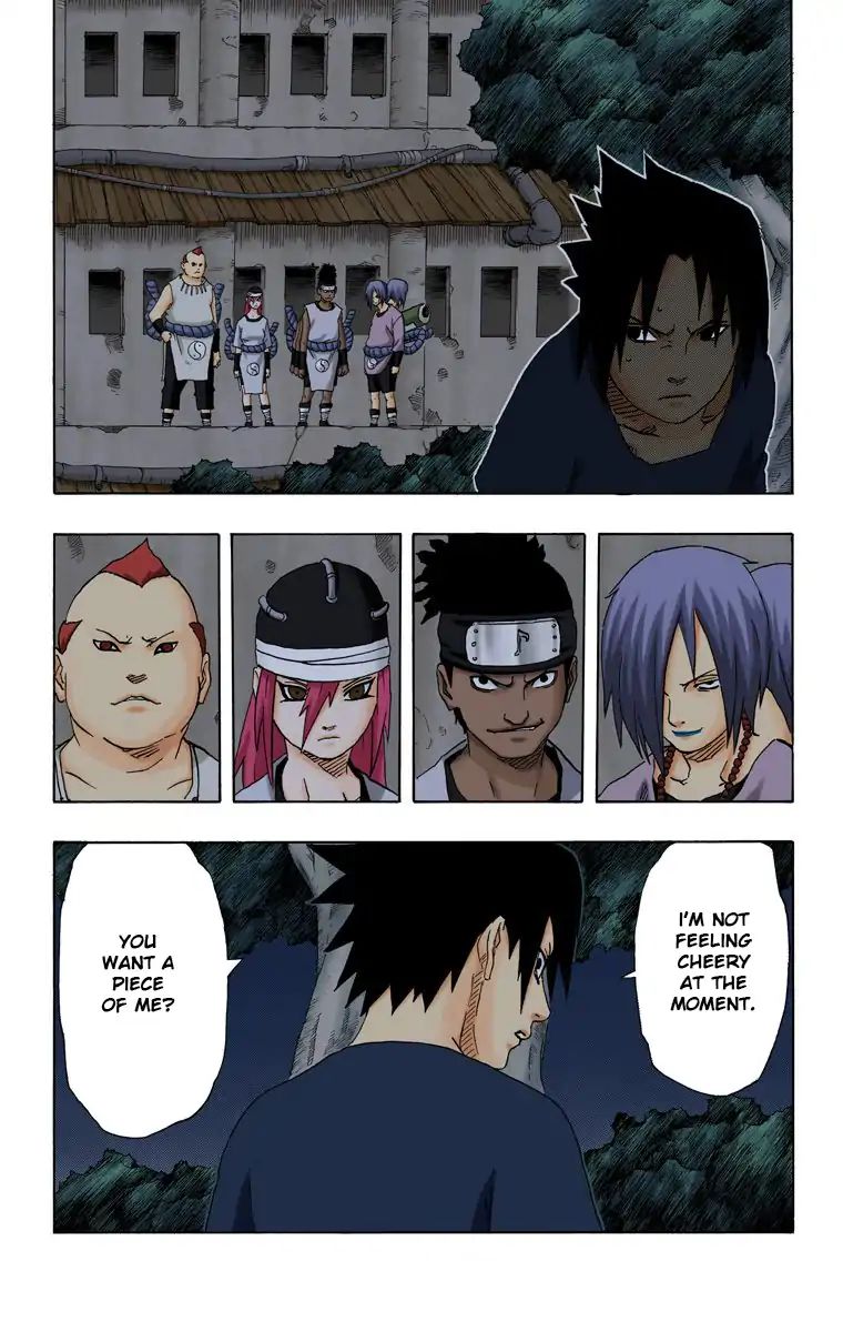 Naruto - Full Color - Vol.20 Chapter 177: The Sound Ninja Four