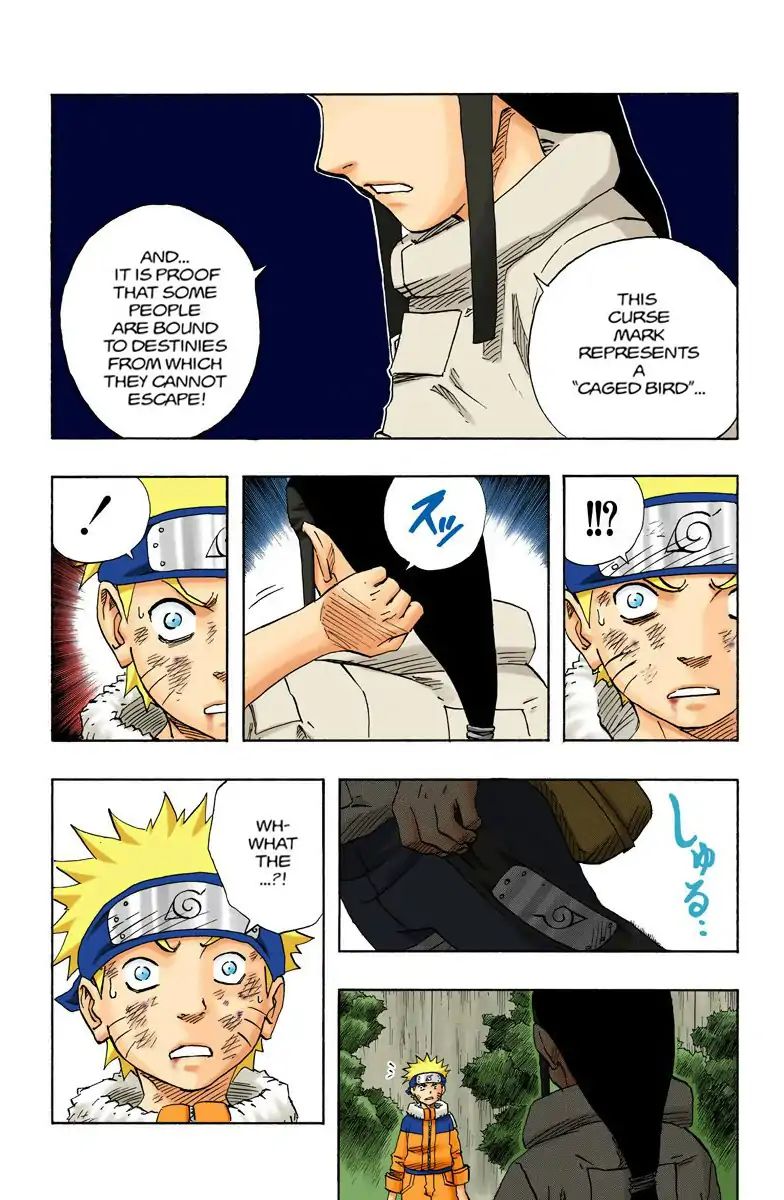 Naruto - Full Color - Vol.12 Chapter 102: The Caged Bird!!