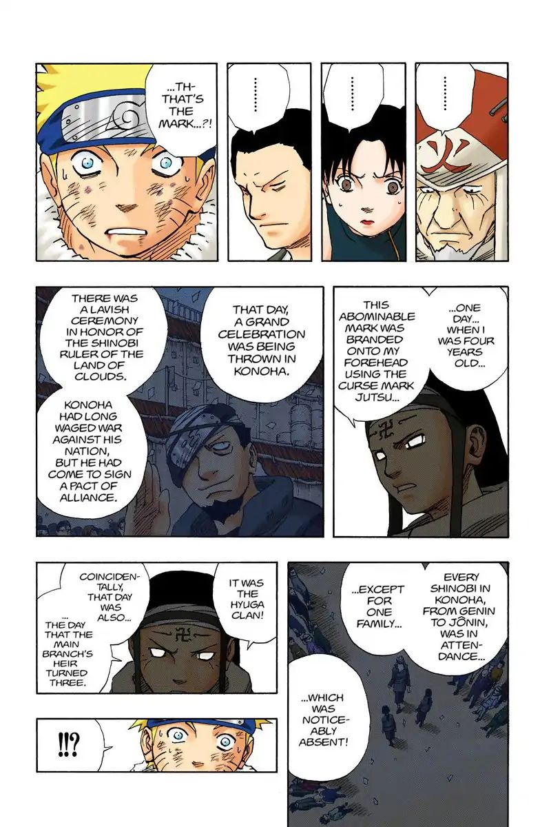 Naruto - Full Color - Vol.12 Chapter 102: The Caged Bird!!