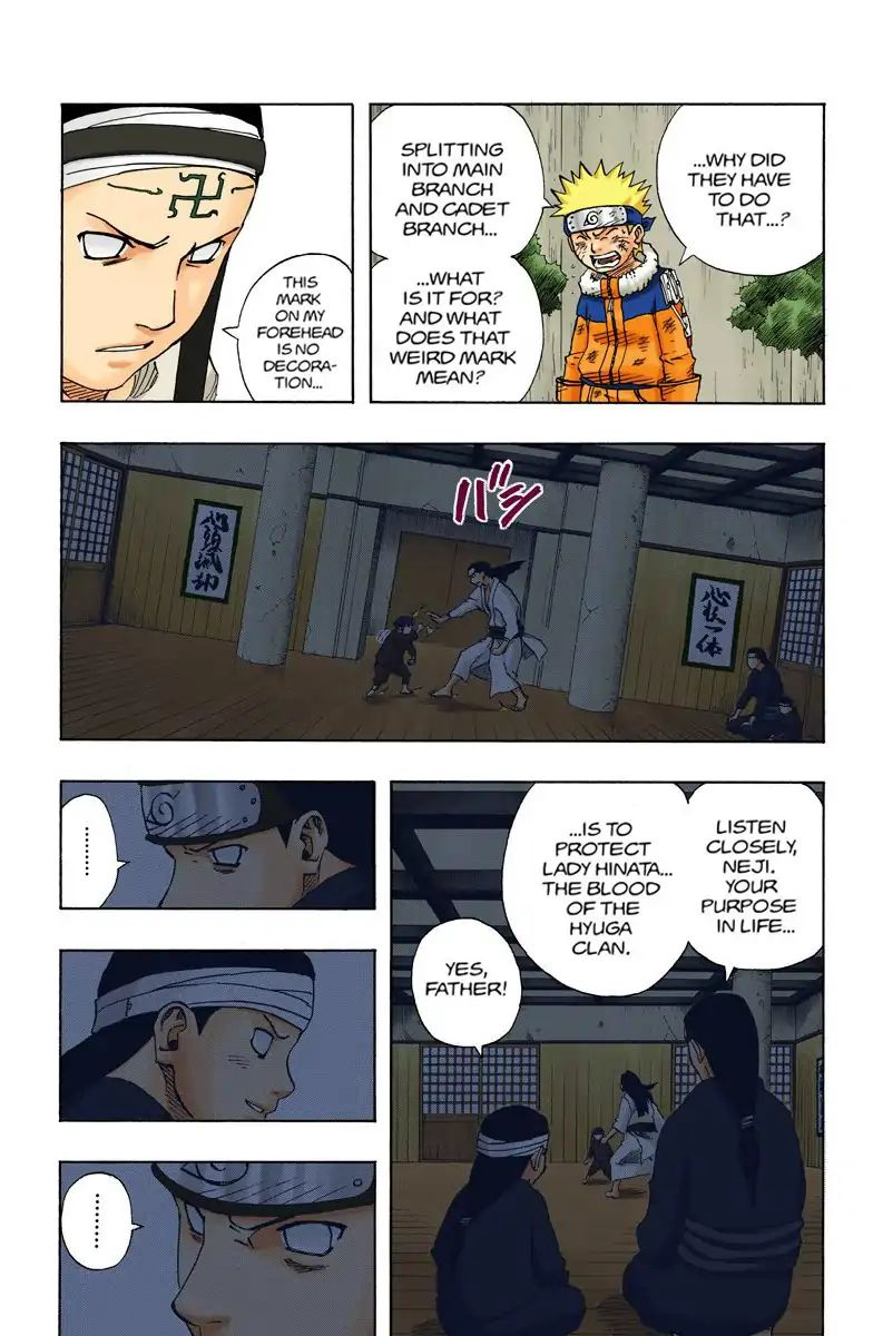 Naruto - Full Color - Vol.12 Chapter 102: The Caged Bird!!