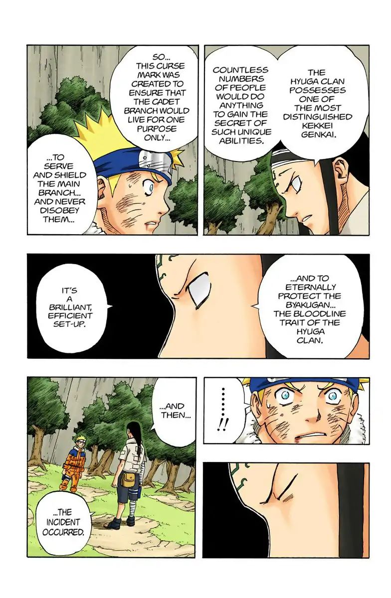 Naruto - Full Color - Vol.12 Chapter 102: The Caged Bird!!