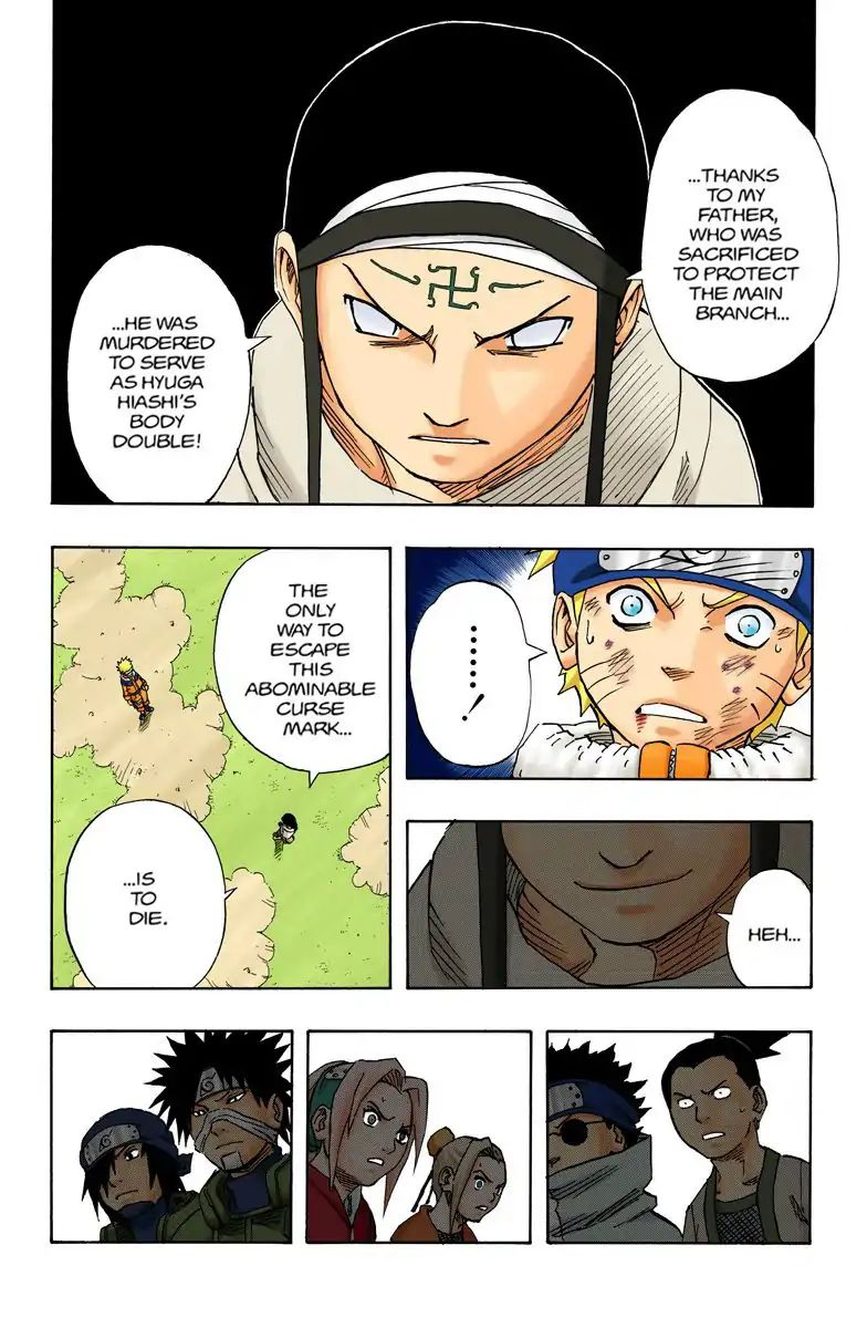 Naruto - Full Color - Vol.12 Chapter 102: The Caged Bird!!