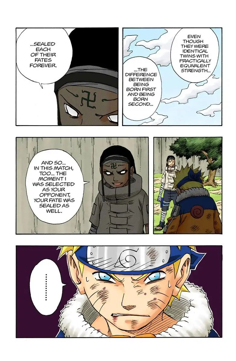 Naruto - Full Color - Vol.12 Chapter 102: The Caged Bird!!