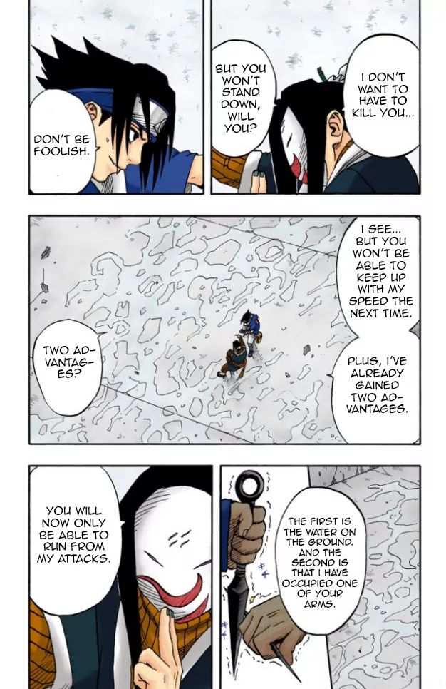 Naruto - Full Color - Vol.3 Chapter 24: Speed!!