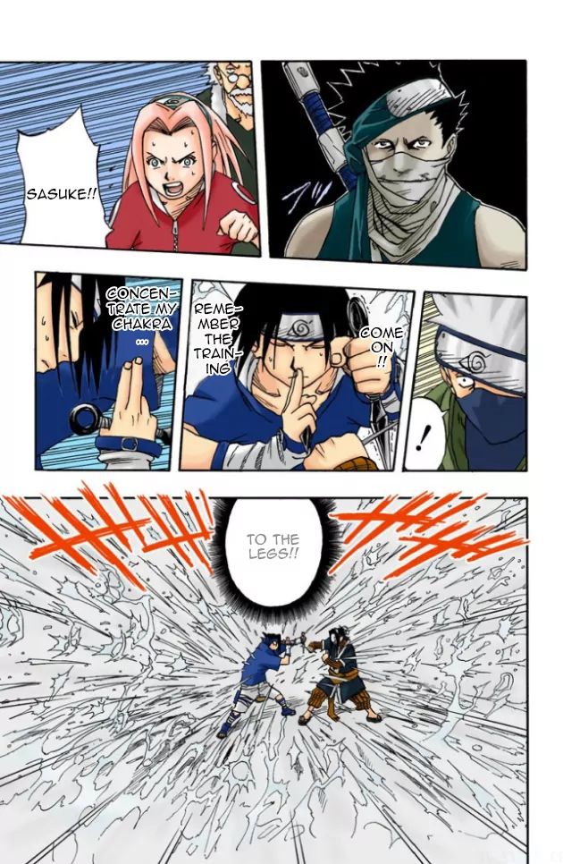 Naruto - Full Color - Vol.3 Chapter 24: Speed!!