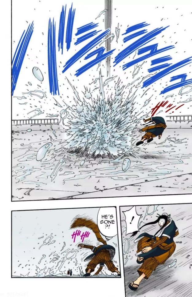 Naruto - Full Color - Vol.3 Chapter 24: Speed!!