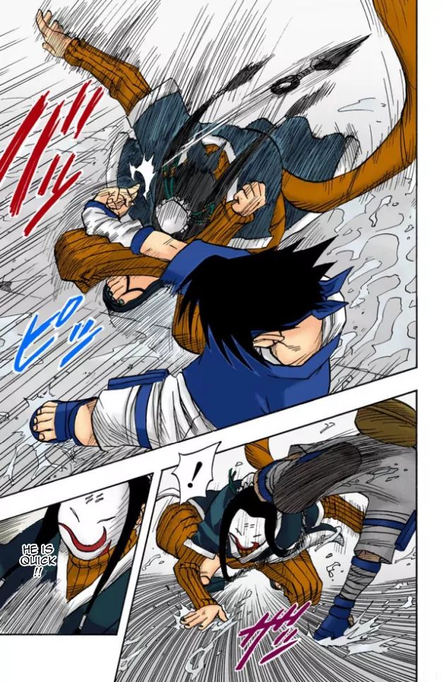 Naruto - Full Color - Vol.3 Chapter 24: Speed!!