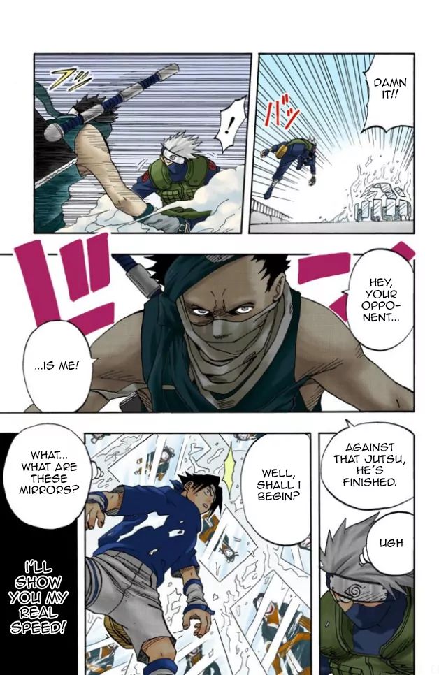 Naruto - Full Color - Vol.3 Chapter 24: Speed!!